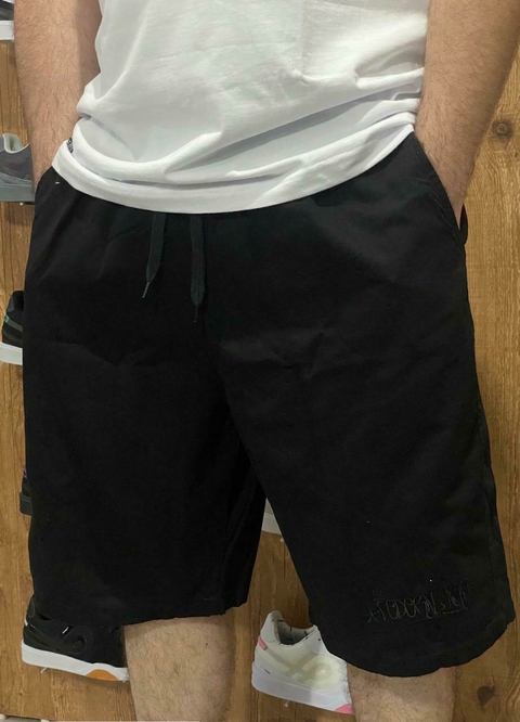 BERMUDA FEDERAL ART SARJA LARGA PRETO – OP14838