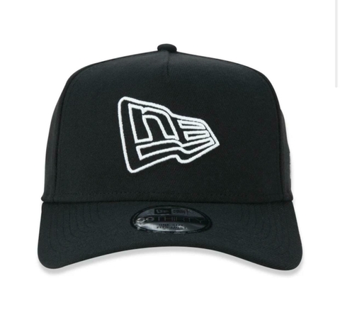 BONÉ NEW ERA 39THIRTY A-FRAME ABA CURVA FLAG FRONTAL NEUTRAL WILD