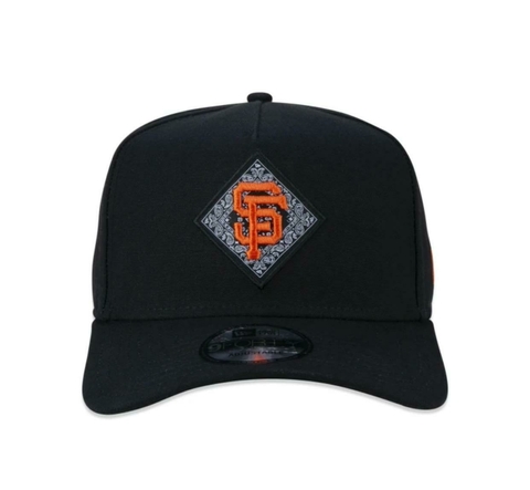 BONÉ NEW ERA 9FORTY A-FRAME SNAPBACK ABA CURVA MLB SAN FRANCISCO GIANTS STREET