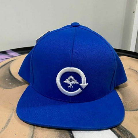 BONÉ LRG CYCLE SNAPBACK AZUL
