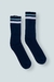MEIA HOCKS LISTRAS AZUL
