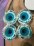 RODA FACE SKATE SPLASH 65MM AZUL 80A - comprar online