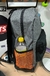MOCHILA BASIC FEDERAL ART CINZA/LARANJA - Ladeira SA