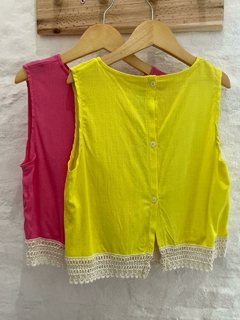 Musculosa Crochet en internet