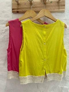 Musculosa Crochet - BARI