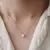 Colgante de circonia de cuatro garras hermoso para niña - comprar online