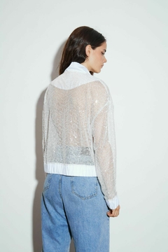 Bomber Esplendida Blanca - comprar online