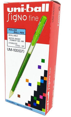 Boligrafo Uni- Signo V/Colores
