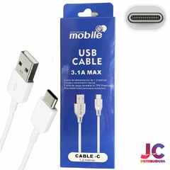 CABLE TIPO C 1,20MTS MOBILE