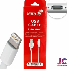 CABLE IPHONE 1,20MTS MOBILE