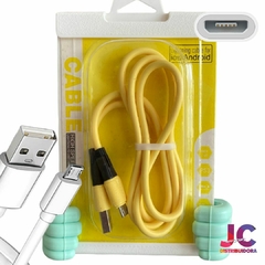 CABLE MICRO USB PASTEL