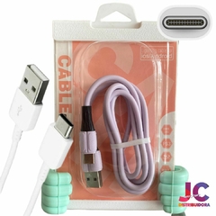 CABLE TIPO C PASTEL