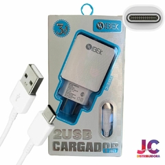 CARGADOR 3.1a TIPO C IBEK