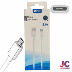 CABLE MICRO USB 6A IBEK