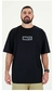 CAMISETA WATS PRETA LOGO EMBORRACHADA