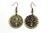 Aros Bronce San Benito X Par