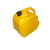 BIDON PARA COMBUSTIBLE FOCO 25 LTS HOMOLOGADO C/PICO P/GASOIL (AMARILLO)