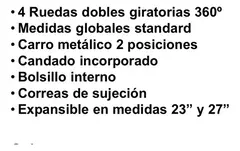 Valijas tela set X3 - Marilina
