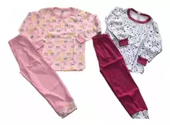 Pijama conjunto interlock