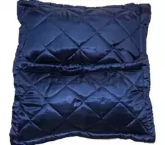 Colcha de Raso 2 plazas y media con 2 almohadones - Marilina