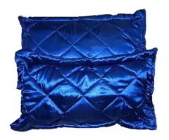 Colcha de Raso 2 plazas y media con 2 almohadones - tienda online