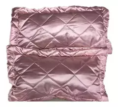 Colcha de Raso 2 plazas y media con 2 almohadones - comprar online