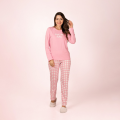 Pijama Longo Adulto Feminino Hugs - loja online