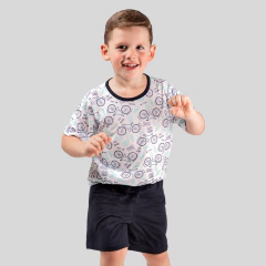 Pijama Infantil Masculino Bikes