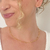 Choker Coração Vazado Serena em Banho Ouro 18K na internet