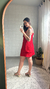 VESTIDO CURTO ALÇA FINA - VERMELHO - comprar online