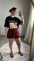SHORTS SAIA - VINHO na internet