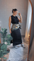 VESTIDO MIDI RETO - PRETO - We love dress