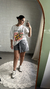 SHORTS SAIA - CINZA na internet