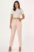 CALCA JEANS MOM MODELADORA DE CINTURA ALTA - COR ROSA CLARO - comprar online
