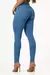 Imagem do CALCA JEANS SKINNY BASICA MODELADORA LEVANTA BUMBUM CINTURA ALTA - COR AZUL CLARO