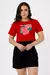 CROPPED ITS SUMMER TIME SWEET LOVE MORANGOS - COR VERMELHO RUBI - comprar online