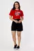 CROPPED ITS SUMMER TIME SWEET LOVE MORANGOS - COR VERMELHO RUBI - Natasha Closet