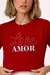 CROPPED LOVE AMOR STRASS - COR VERMELHO RUBI na internet