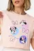 CROPPED MINNIE MOUSE CIRCULOS LACOS - COR SALMAO na internet