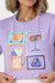CROPPED QUADROS LARANJA COQUETEL - COR LAVANDA na internet