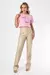 CROPPED TEACH LOVE INSPIRE STRAS - COR ROSA BEBE - Natasha Closet