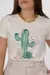 T-SHIRT CACTO CHAPEU BOTA COUNTRY - COR OFF - comprar online