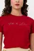 T-SHIRT FILHA DE DEUS ALTO RELEVO - COR MARSALA na internet