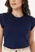 T-SHIRT MUSCLE TEE - COR AZUL MARINHO - Natasha Closet