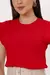 T-SHIRT MUSCLE TEE - COR VERMELHO RUBI na internet