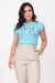 T-SHIRT MUSCLE TEE SEJA FORTE APLICACAO LANTEJOULAS BORDADO - COR AZUL CLARO - comprar online