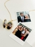 Colar relicário oval com zircônias + escrita personalizada + foto na internet