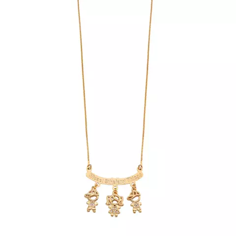 Canga personalizada com até 3 nomes e 3 bonecos