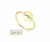 Anel de medalha com caligrafia - comprar online