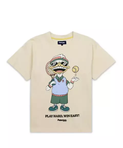 Camiseta Paterson Quack Bege - comprar online